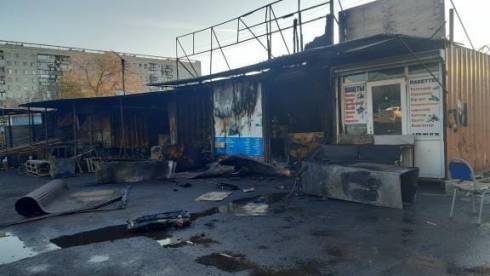 Дело о поджоге на карагандинском рынке «Арай» передано в полицию