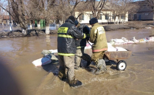 Информация о паводковой ситуации в Карагандинской области на 27.03.15