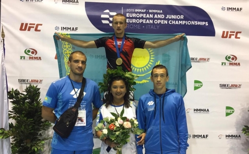Карагандинец впервые стал чемпионом Европы по ММА