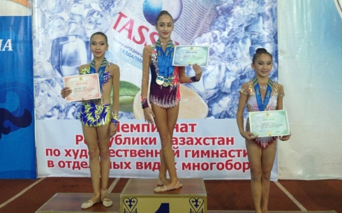 Прошла открытая тренировка чемпионки Казахстана