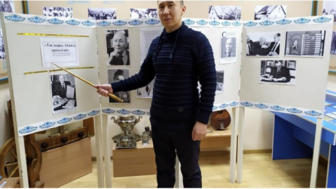 В музее города Абая состоялась выставка в честь Каюма Мухамедханова