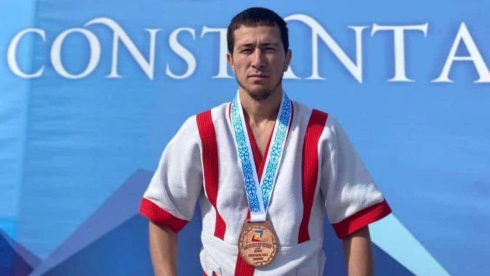 Карагандинец стал бронзовым призёром Кубка мира по қазақ күресі