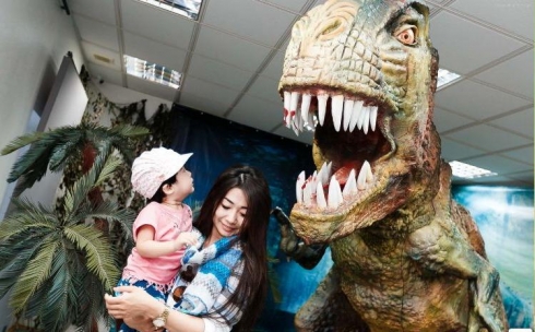 В Караганде проходит выставка «Планета динозавров»