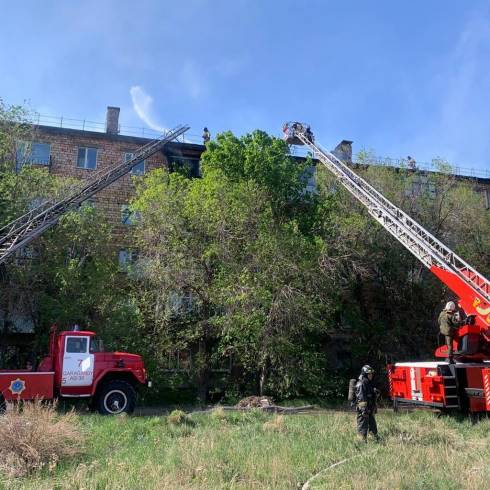 76 выездов пожарные ДЧС  Карагандинской области провели за выходные
