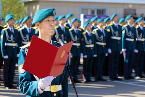 Торжественную клятву принесли воспитанники школ «Жас Улан»