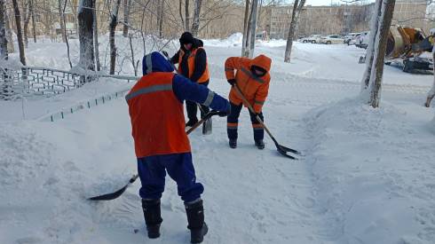 Более 100 000 кубометров снега вывезено с улиц Темиртау: дворы тоже должны очистить от сугробов