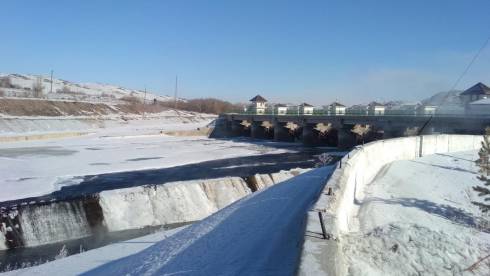 ДЧС Карагандинской области проверил готовность к паводкам-2021 сёла Бухаржырауского района