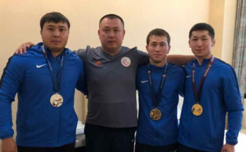 Две золотые и серебряную медали завоевали карагандинские спортсмены на чемпионате Азии по қазақ күресі!