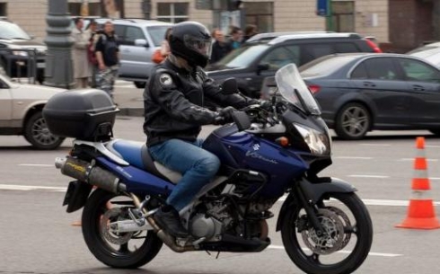 За три дня в Караганде 11 мотоциклистов нарушили ПДД