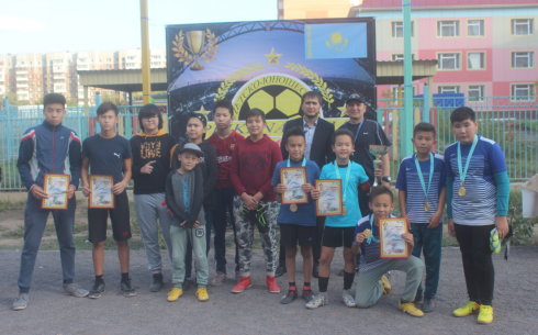 Маленькие карагандинцы приняли участие в любительском турнире по мини футболу