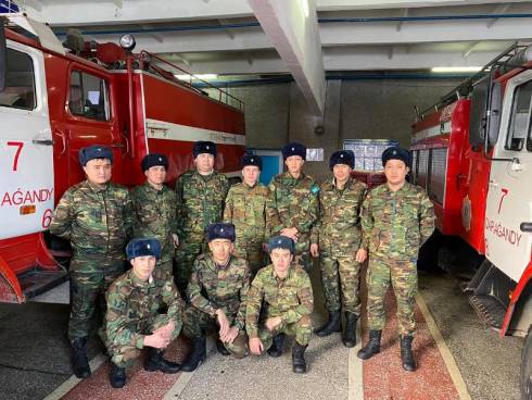 Пять человек спасли из огня карагандинские пожарные