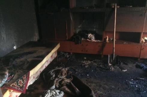 Мужчина находится в тяжелом состоянии после пожара в Караганде