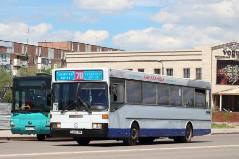 В Караганде водитель автобуса № 70 сбил пожилого мужчину с тележкой