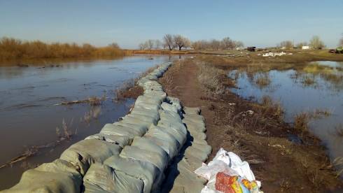 О паводковой ситуации в Карагандинской области по состоянию на 8 апреля 2019 года
