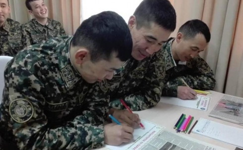 В Караганде внештатные корреспонденты Национальной гвардии обучились оперативной журналистике