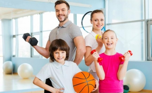 «Мама, папа, я - спортивная семья!»