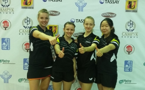 Карагандинские теннисистки - сильнейшие в Казахстане