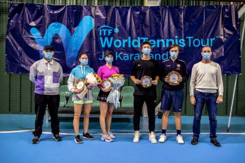 В Караганде завершился Международный турнир по теннису среди юниоров