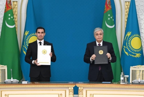 Совместное заявление Президентов Казахстана и Туркменистана