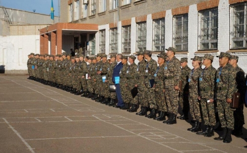 Карагандинские военнослужащие принимают участие в учебном сборе в Кокшетау
