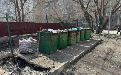 Чистые мусорные площадки потребовал аким Караганды от «ГорКомТранса»