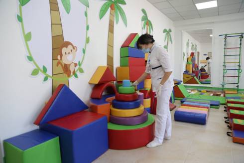 Реабилитационный центр для детей с ДЦП открылся в Караганде