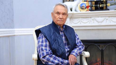 Ветеран труда Михаил Шаекин отмечает 90-летие