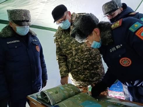 Республиканское командно-штабное учение  «Көктем-2021» стартовало в Карагандинской области