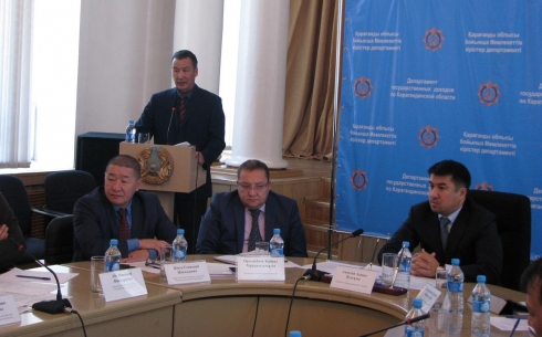 В Департаменте государственных доходов по Карагандинской области прошло заседание Консультативного совета