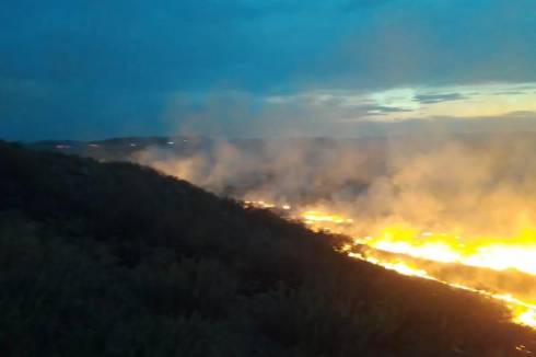 16 степных пожаров произошли в Карагандинской области за выходные