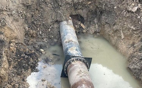 Аварийные работы на водопроводе завершились в Караганде