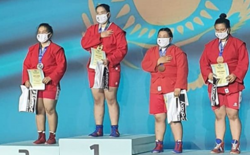 Три карагандинских спортсмена стали чемпионами Азии по самбо