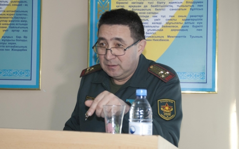 В Карагандинской области ведется работа по искоренению преступности в армии 
