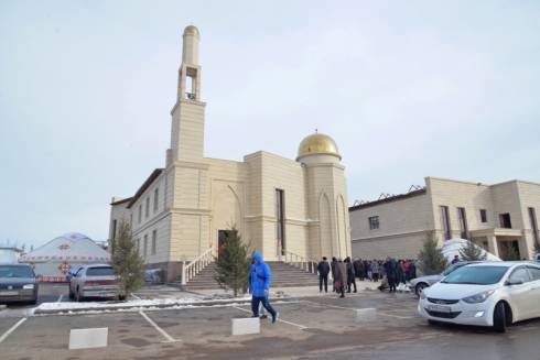 В микрорайоне «Кунгей» открыли мечеть