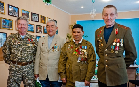 В АО «АрселорМиттал Темиртау» чествовали ветеранов-афганцев