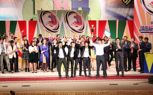 Команда из Сатпаева стала обладателем кубка акима области на фестивале КВН