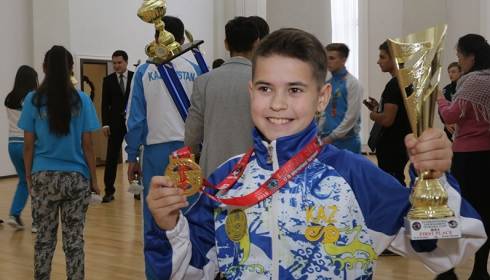 29 медалей завоевали карагандинские каратисты на чемпионатах Европы и Евразии