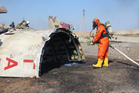 Готовность к возможным авариям, связанным с падением ракет-носителей, на особом контроле ДЧС Карагандинской области
