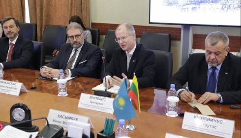 Литва намерена развивать экономическое сотрудничество с Карагандинской областью