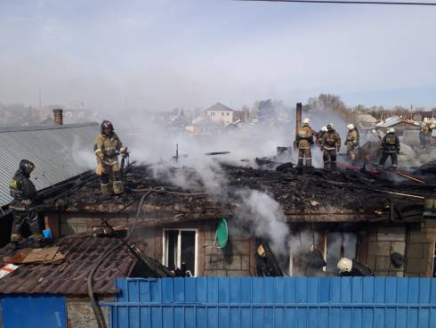 99 пожаров произошли за выходные в Карагандинской области