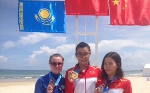 Карагандинка завоевала во Вьетнаме бронзовую награду