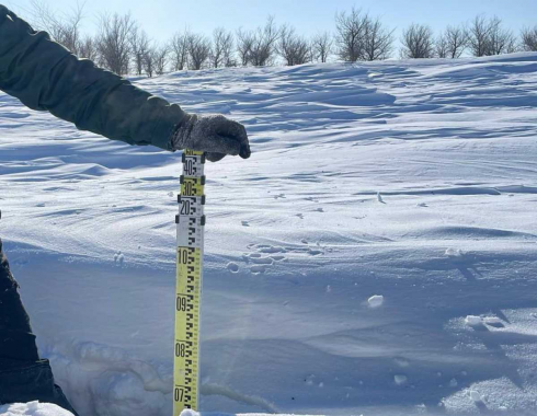 В два раза больше нормы выпало снега этой зимой в Казахстане