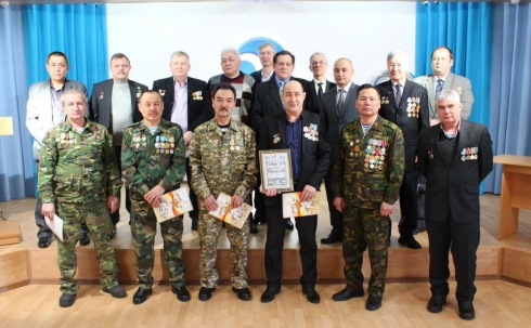 ТОО «Қарағанды Су» поздравило ветеранов-афганцев