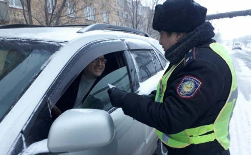 Более 1800 раз нарушили ПДД водители и пешеходы в Карагандинской области за три дня