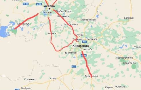 Какие дороги закрыты в Карагандинской области из-за непогоды