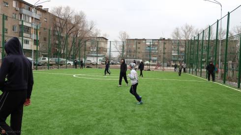Детские площадки и футбольные поля. Планы по благоустройству района Букейханова в 2022 году