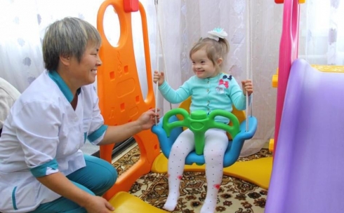 В Жезказгане для детей с особыми образовательными потребностями открыли кабинет коррекции