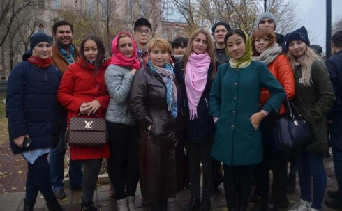 Студенты почтили память жертв политических репрессий в Караганде