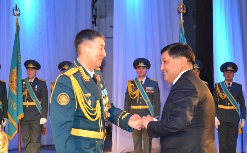 В Караганде отпраздновали 25-летие образования Национальной гвардии Республики Казахстан
