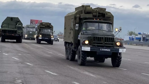 Названа причина выезда военной техники из Алматы в Карагандинскую область